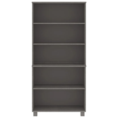 vidaXL Highboard HAMAR Massivholz Kiefer Hellgrau