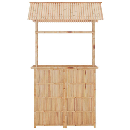 vidaXL 3-tlg. Bar-Set Bambus