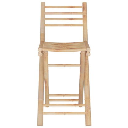 vidaXL 3-tlg. Bar-Set Bambus