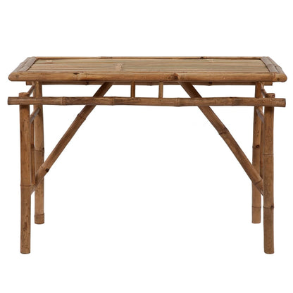 vidaXL Gartentisch Klappbar 115x50x75 cm Bambus