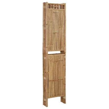 vidaXL Paravent à 4 panneaux bambou 160x180 cm