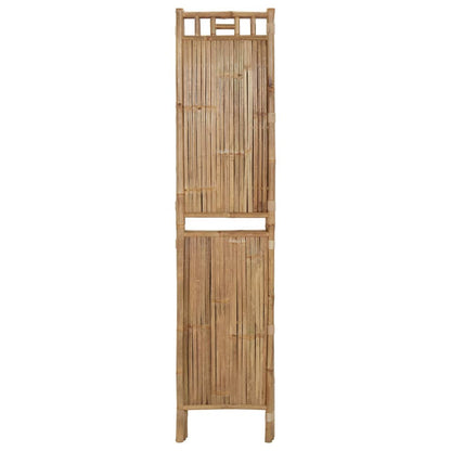 vidaXL Paravent à 4 panneaux bambou 160x180 cm