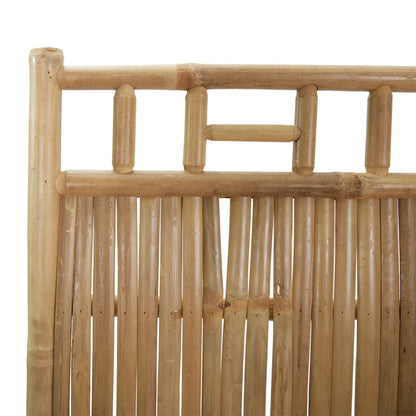 vidaXL Paravent à 4 panneaux bambou 160x180 cm