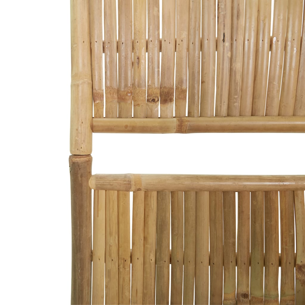 vidaXL Paravent à 4 panneaux bambou 160x180 cm
