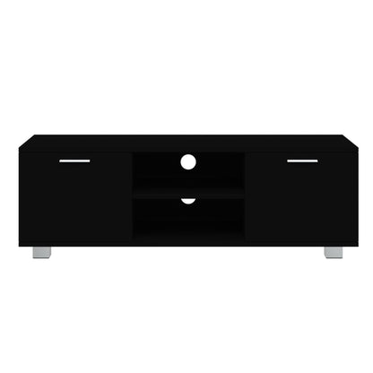 vidaXL Meuble TV Noir 120x40,5x35 cm Aggloméré