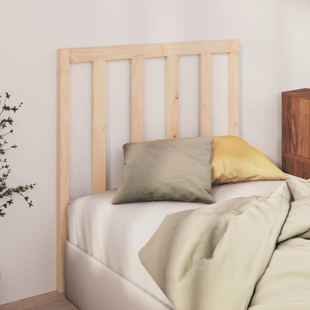 vidaXL Tête de lit 81x4x100 cm Bois de pin massif