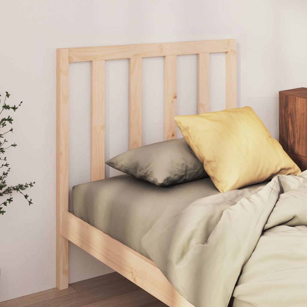 vidaXL Tête de lit 81x4x100 cm Bois de pin massif