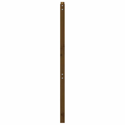 vidaXL Kopfteil Honigbraun 96x4x100 cm Massivholz Kiefer