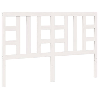 vidaXL Kopfteil Weiß 156x4x100 cm Massivholz Kiefer
