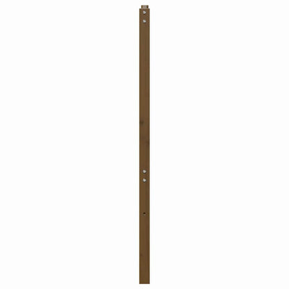 vidaXL Kopfteil Honigbraun 166x4x100 cm Massivholz Kiefer