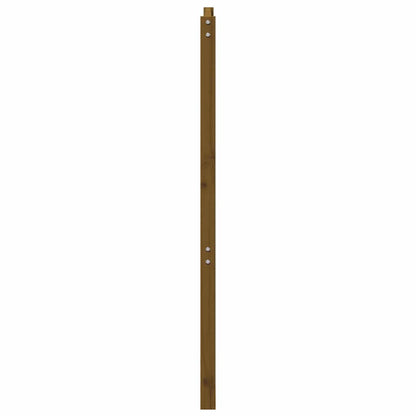 vidaXL Kopfteil Honigbraun 206x4x100 cm Massivholz Kiefer