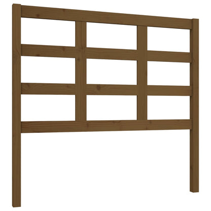 vidaXL Bett-Kopfteil Honigbraun 105,5x4x100 cm Massivholz Kiefer
