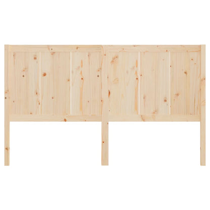 vidaXL Kopfteil 125,5x4x100 cm Massivholz Kiefer