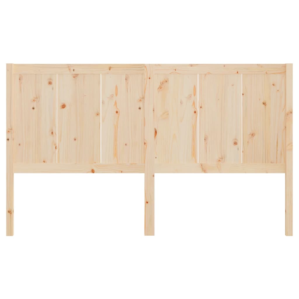 vidaXL Kopfteil 205,5x4x100 cm Massivholz Kiefer
