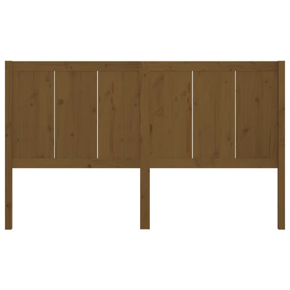 vidaXL Kopfteil Honigbraun 205,5x4x100 cm Massivholz Kiefer