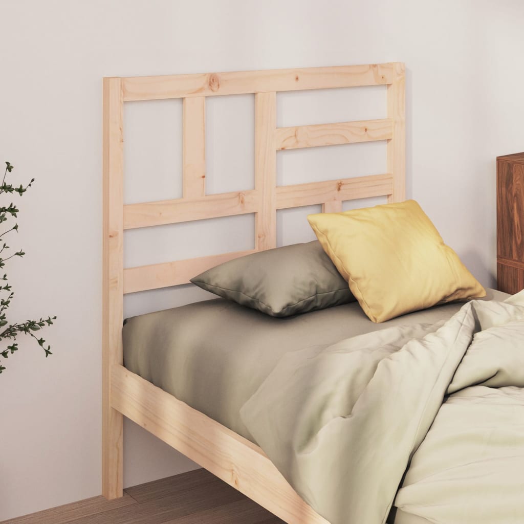 vidaXL Tête de lit 81x4x104 cm Bois de pin massif