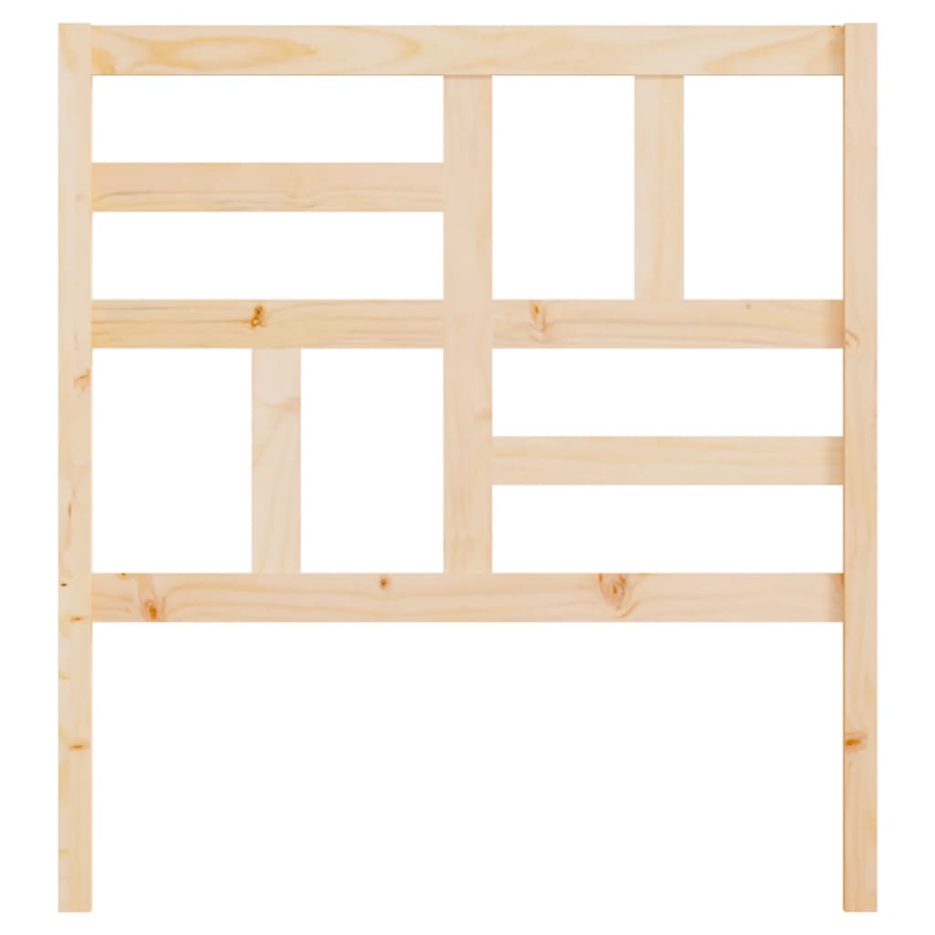 vidaXL Tête de lit 81x4x104 cm Bois de pin massif