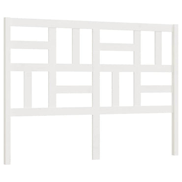 vidaXL Bett-Kopfteil Weiß 166x4x104 cm Massivholz Kiefer