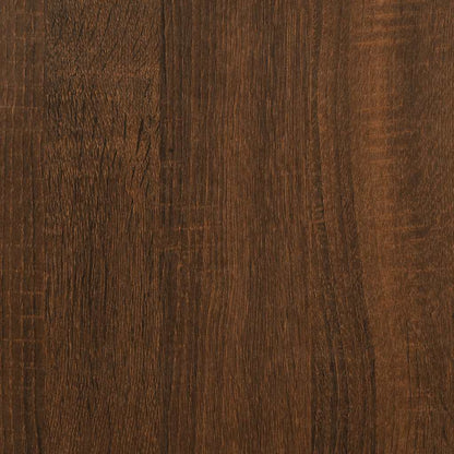 vidaXL Schreibtisch Braun Eichen-Optik 140x50x77 cm Holzwerkstoff