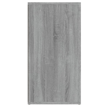 vidaXL Buffet gris Sonoma 120x36x69 cm Aggloméré
