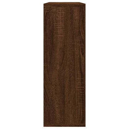 vidaXL Wandregal Braun Eichen-Optik 104x20x58,5 cm Holzwerkstoff