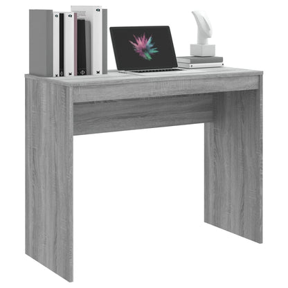 vidaXL Schreibtisch Grau Sonoma 90x40x72 cm Holzwerkstoff