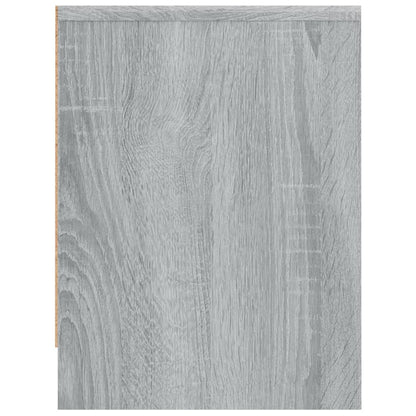 vidaXL Nachttisch Grau Sonoma 40x30x40 cm Holzwerkstoff