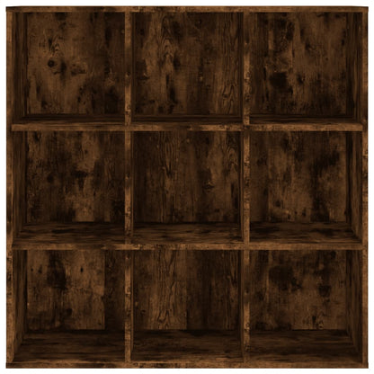 vidaXL Bücherschrank Räuchereiche 98x29x97,5 cm