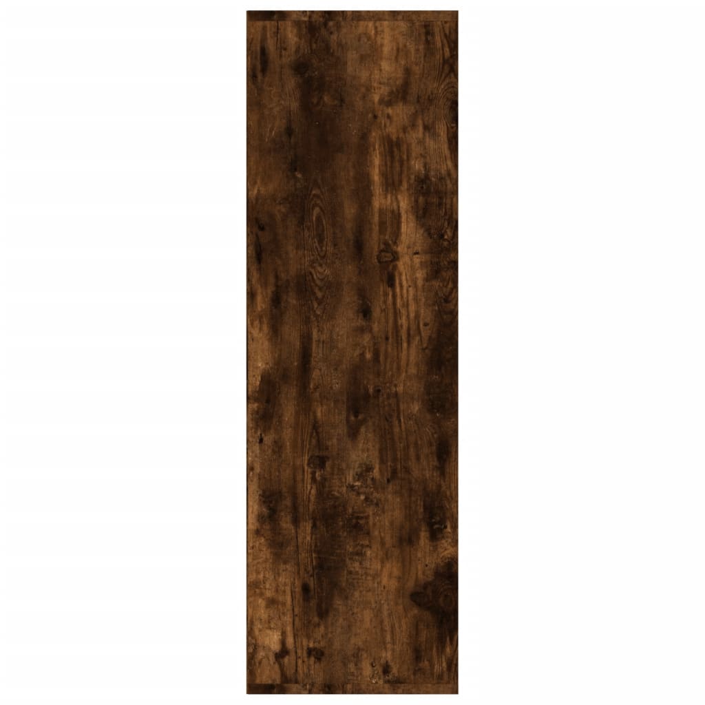 vidaXL Bücherschrank Räuchereiche 98x29x97,5 cm