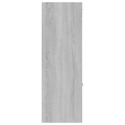 vidaXL Lagerschrank Grau Sonoma 60x29,5x90 cm