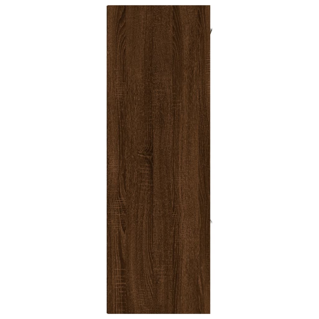 vidaXL Lagerschrank Braun Eichen-Optik 60x29,5x90 cm