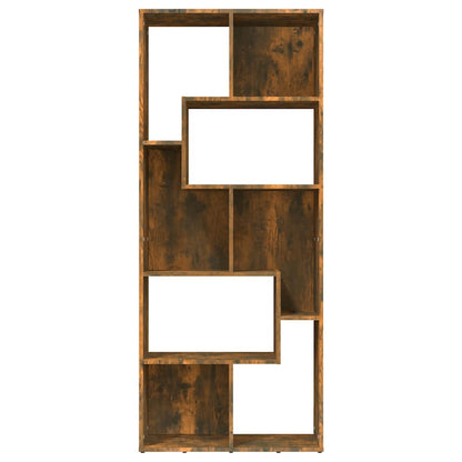 vidaXL Bücherregal Räuchereiche 67x24x161 cm Holzwerkstoff