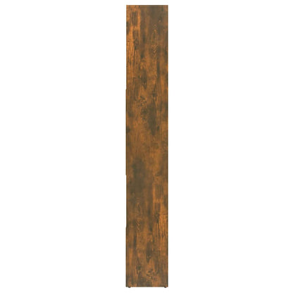 vidaXL Bücherregal Räuchereiche 67x24x161 cm Holzwerkstoff