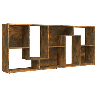 vidaXL Bücherregal Räuchereiche 67x24x161 cm Holzwerkstoff