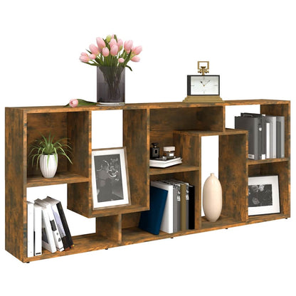 vidaXL Bücherregal Räuchereiche 67x24x161 cm Holzwerkstoff