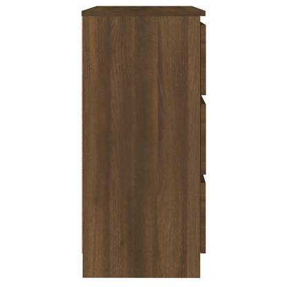 vidaXL Sideboard Braun Eichen-Optik 60x35x76 cm Holzwerkstoff