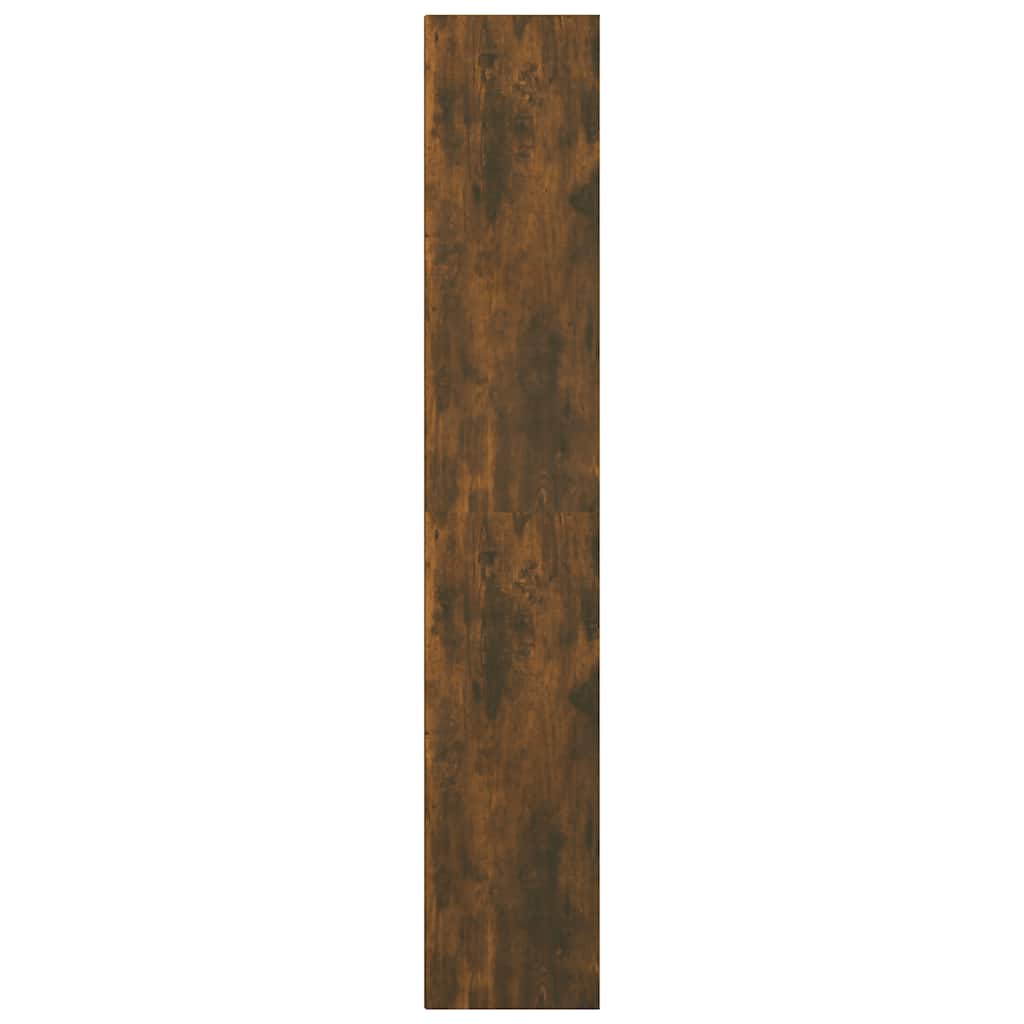vidaXL Bücherregal Räuchereiche 36x30x171 cm Holzwerkstoff