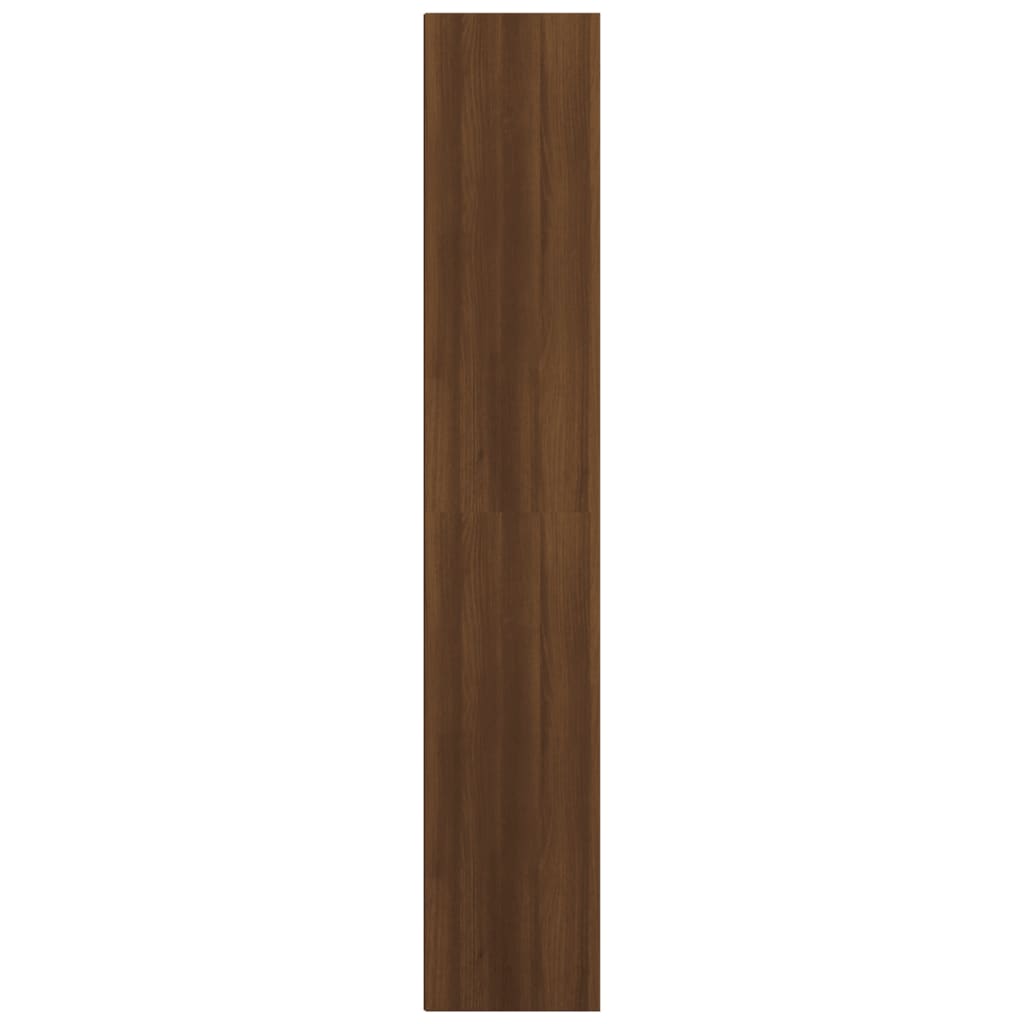 vidaXL Bücherregal Braun Eichen-Optik 36x30x171 cm Holzwerkstoff