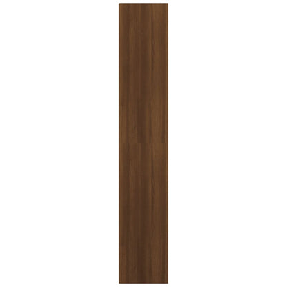 vidaXL Bücherregal Braun Eichen-Optik 36x30x171 cm Holzwerkstoff