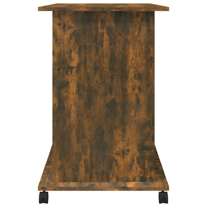 vidaXL Schreibtisch Räuchereiche 80x50x75 cm Holzwerkstoff