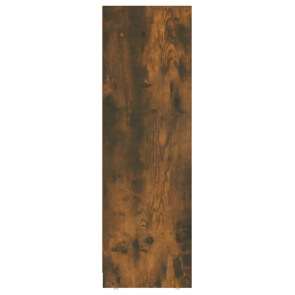 vidaXL Badezimmerschrank Räuchereiche 30x30x95 cm Holzwerkstoff