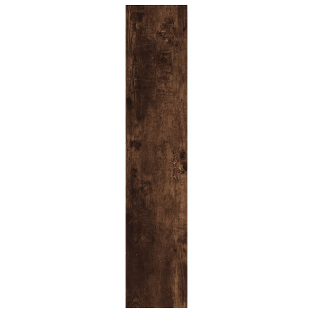 vidaXL Wandregal Räuchereiche 90x16x78 cm Holzwerkstoff