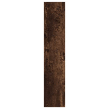 vidaXL Wandregal Räuchereiche 90x16x78 cm Holzwerkstoff