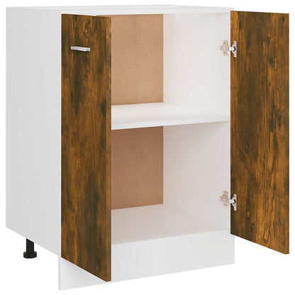 vidaXL Unterschrank Lyon Räuchereiche 60x46x81,5 cm Holzwerkstoff