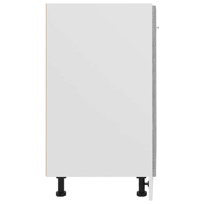 Unterschrank Lyon Grau Sonoma 60x46x81,5 cm Holzwerkstoff