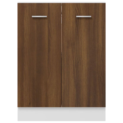 vidaXL Unterschrank Lyon Braun Eichen-Optik 60x46x81,5 cm Holzwerkstoff