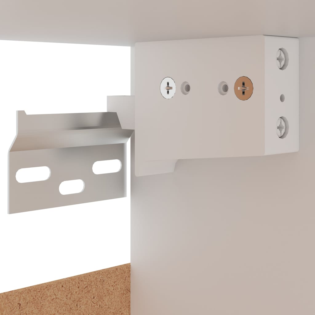 vidaXL Hängeschrank Lyon Räuchereiche 50x31x60 cm Holzwerkstoff