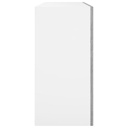 vidaXL Hängeschrank Lyon Grau Sonoma 80x31x60 cm Holzwerkstoff