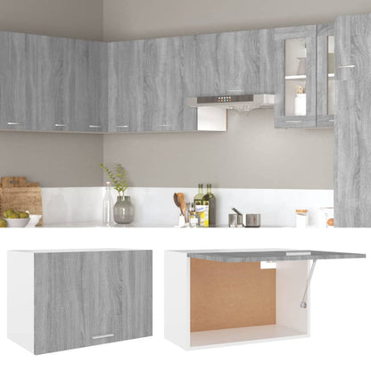 vidaXL Hängeschrank Lyon Grau Sonoma 60x31x40 cm Holzwerkstoff