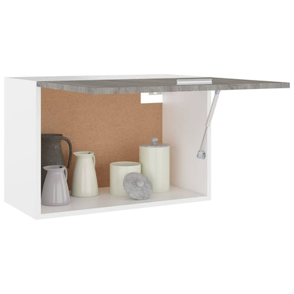 vidaXL Hängeschrank Lyon Grau Sonoma 60x31x40 cm Holzwerkstoff